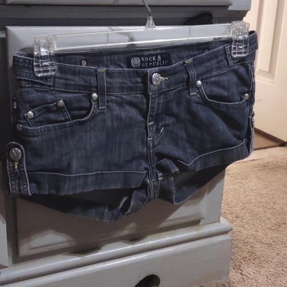Rock & Republic Jean Shorts size 28